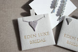 Silver Heart Necklace  | EDEN LUXE Bridal
