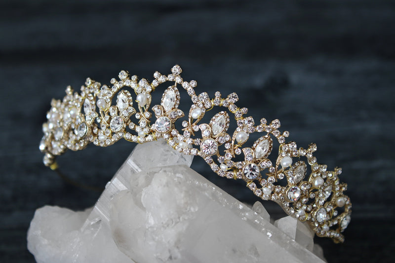 EDEN LUXE Bridal Tiara Bespoke SERENA Bridal Tiara