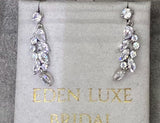 PAGE Simulated Diamond Necklace and Earrings Set