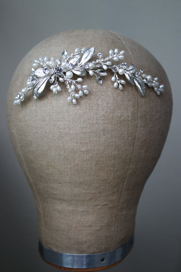 AUGUSTA Crystal Bridal Hair Clip Headpiece