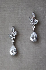 SOPHIE Simulated Diamond Delicate Drop Earrings