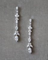 HOPE Wedding Earrings Simulated Diamond Drop Earrings