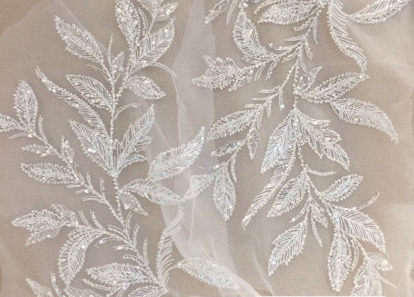 Leaf Lace for Bridal Veil | EDEN LUXE Bridal 