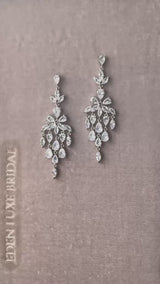 ESMÉ Simulated Diamond Chandelier Earrings