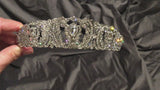 WHITMORE Silver Crystal Bridal Tiara