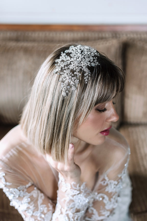MELODY Crystal Bridal Headpiece
