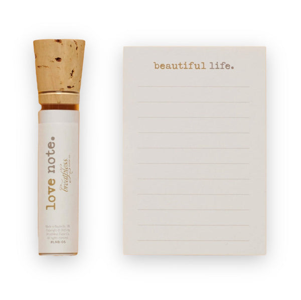 Breathless Paper Co. Apparel & Accessories "Beautiful Life" Love Note Bottle