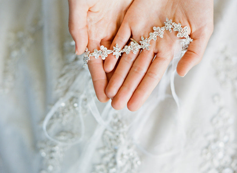 Swarovski Crystal Bridal Belt FLORA