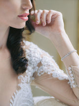 EDEN LUXE Bridal Bracelet Gold MULDER Cubic Zirconia Bridal Bracelet