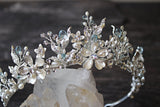 Silver Tiara Bridal Silver Crown | EDEN LUXE Bridal