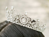 EDEN LUXE Bridal Crown TANYA Swarovski Crystal Full Crown