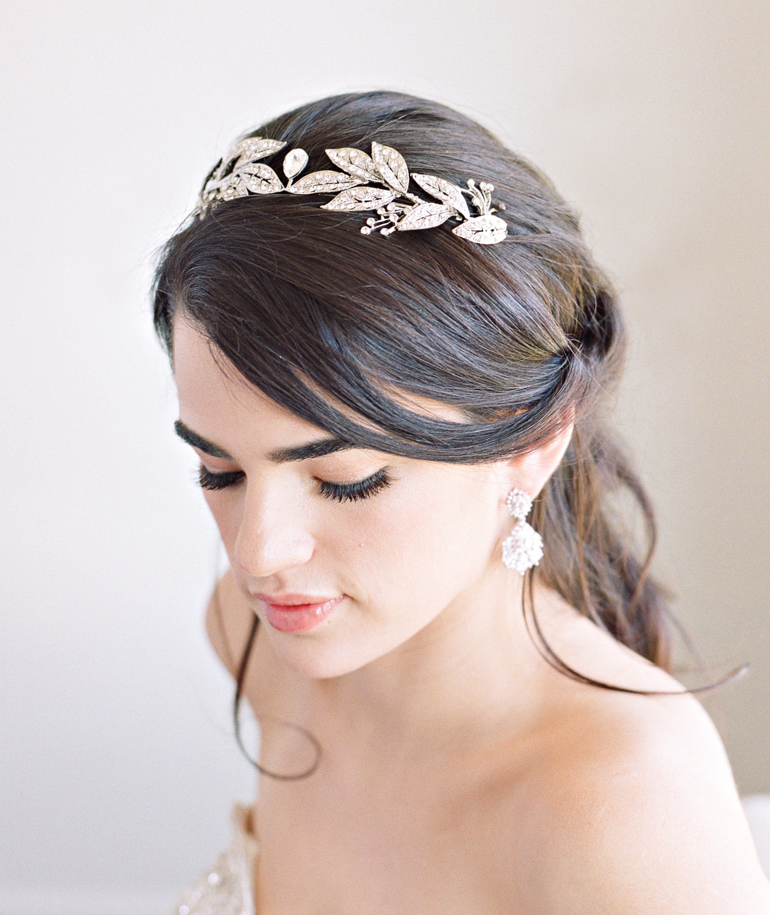 EDEN LUXE Bridal Earrings GENEVA Bridal Drop Earrings