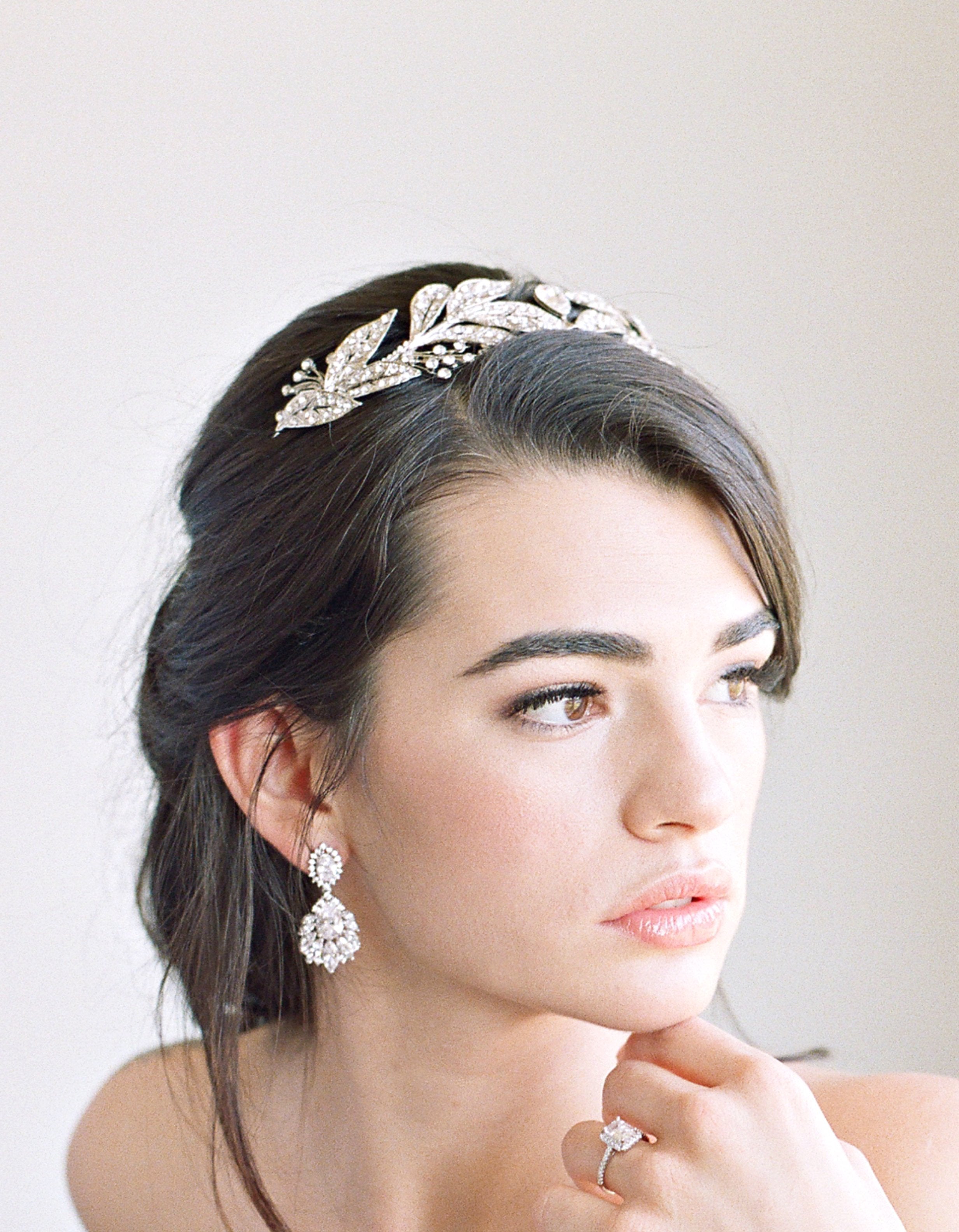 EDEN LUXE Bridal Earrings GENEVA Bridal Drop Earrings