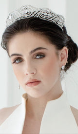EDEN LUXE Bridal Earrings HYACINTH Simulated Diamond Earrings