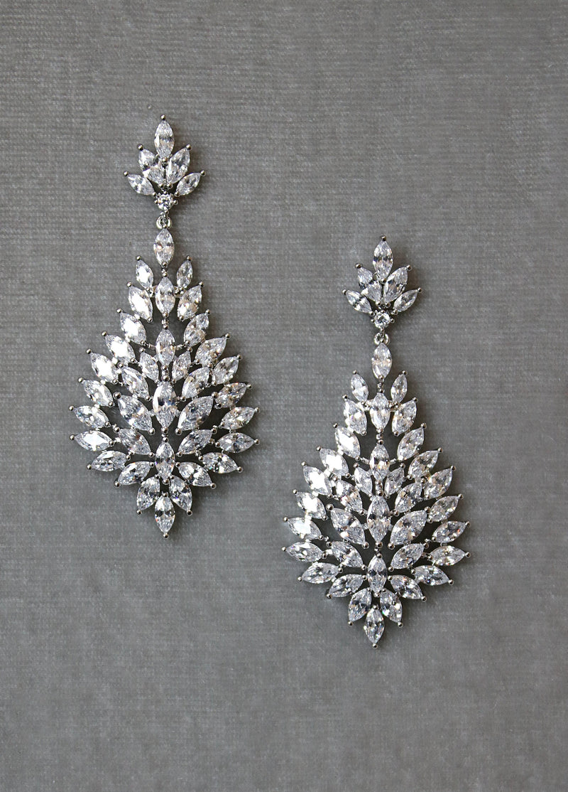 Imitation diamond stud earrings – Sharon SaintDon Silver and Gold Handmade  Jewelry
