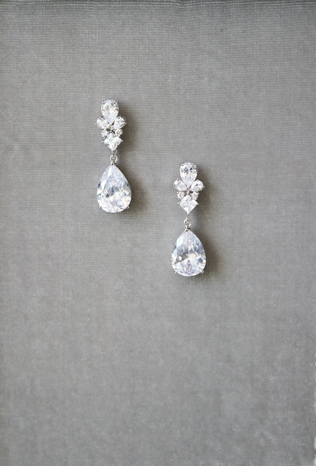 Real diamond drop earrings Clearance