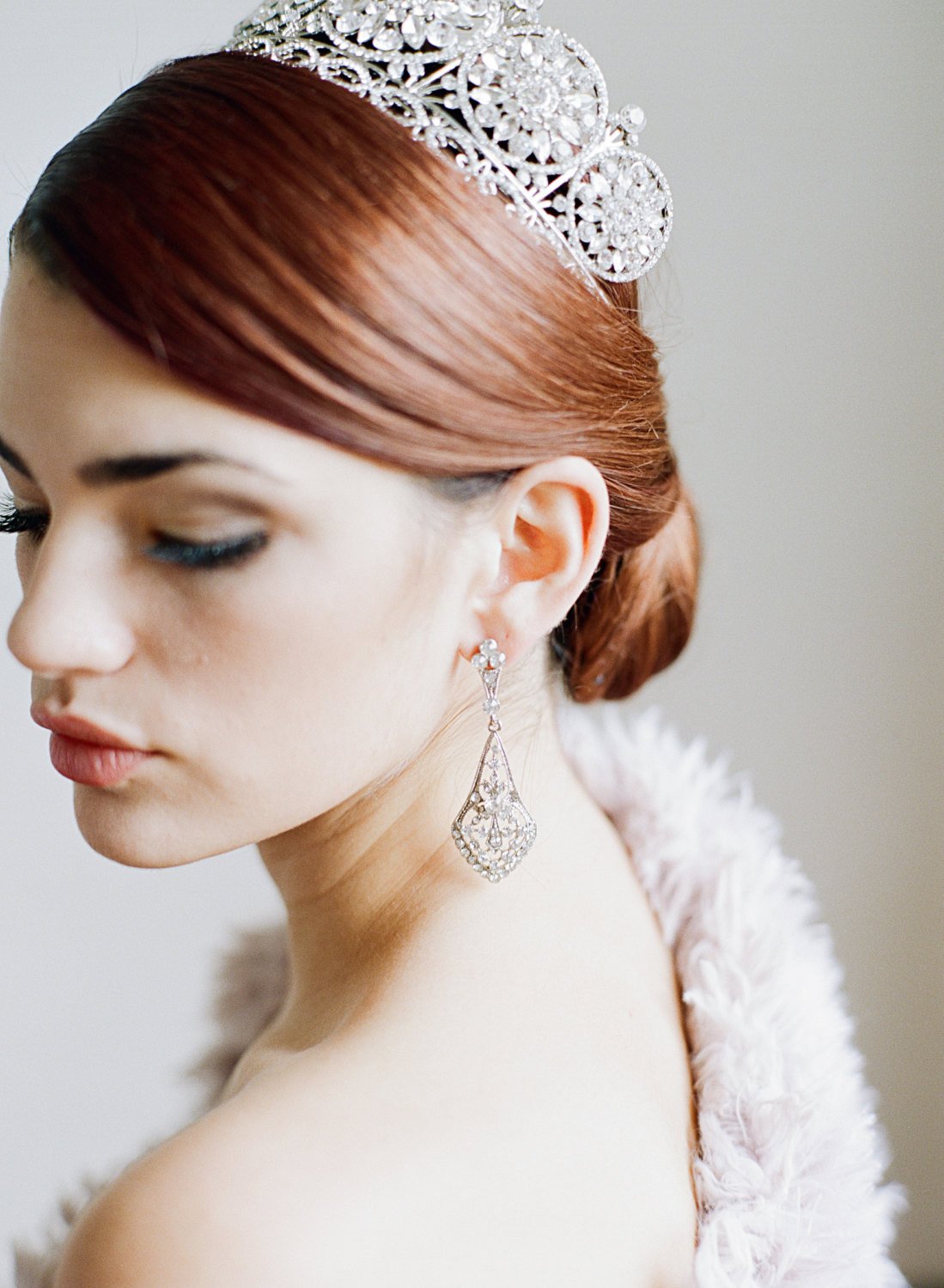 EDEN LUXE Bridal Earrings ZOE Bridal Drop Earrings