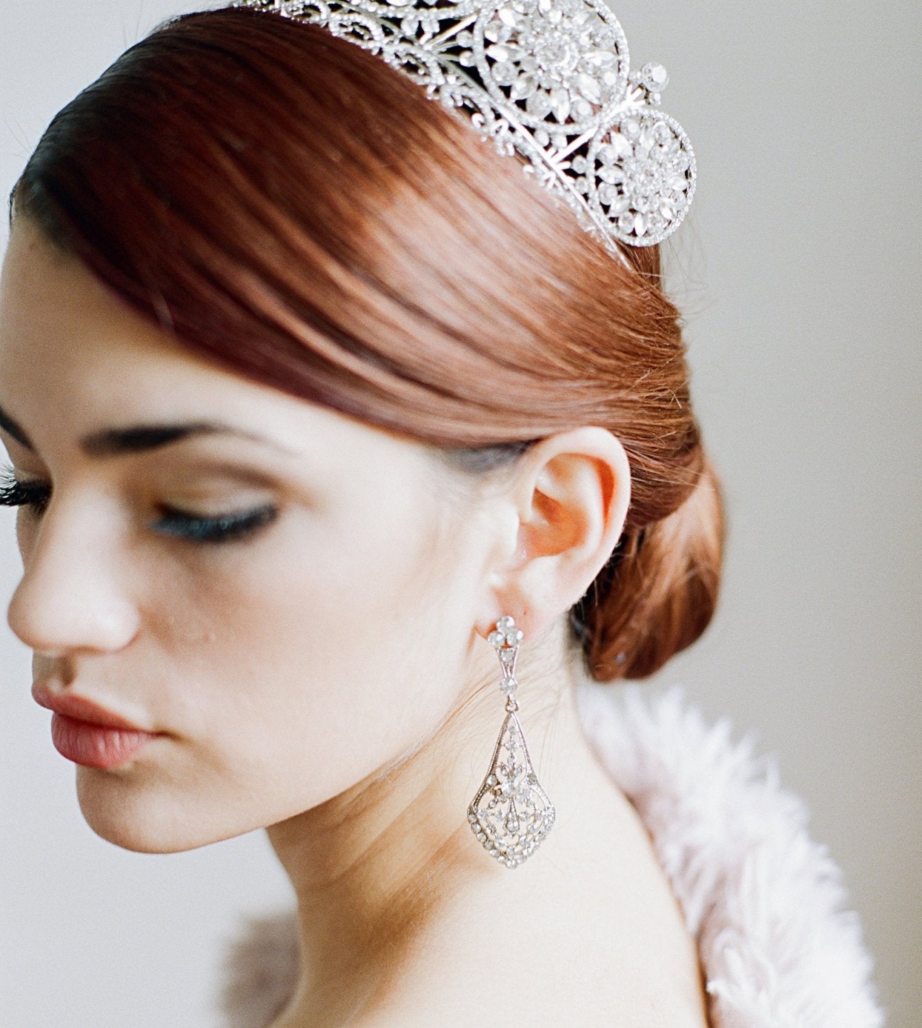 EDEN LUXE Bridal Earrings ZOE Bridal Drop Earrings