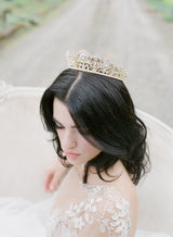Gold Bridal Crown