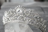 Silver Bridal Crown