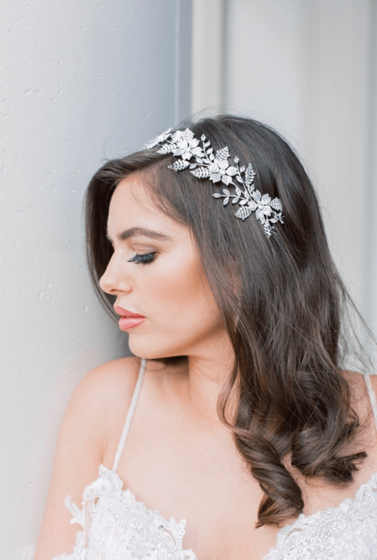 EDEN LUXE Bridal Headpiece ANAIS Simulated Diamond Headpiece