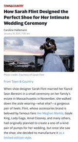 Sarah Flint Wedding Yown and country