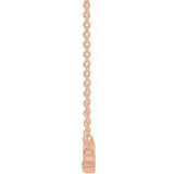 EDEN LUXE Bridal Necklace Mrs Necklace in 14k Gold