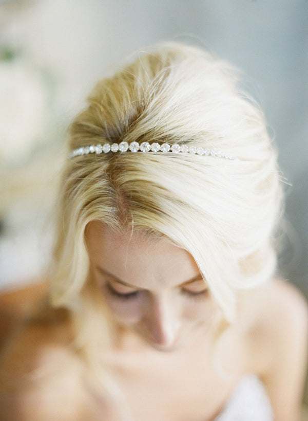 EDEN LUXE Bridal TARA Crystal Bridal Headband Tiara