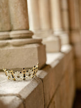 EDEN LUXE Bridal Tiara ISABELLA Gilded Royal Crown