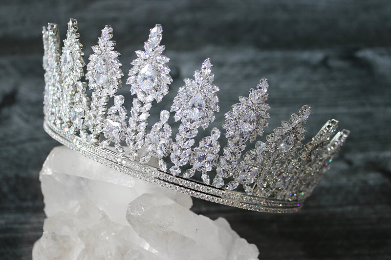 EDEN LUXE Bridal Tiara NOELLE Royal Bridal Crown