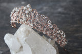 EDEN LUXE Bridal Tiara Rose Gold / Crystals Only as shown ALBA Tiara