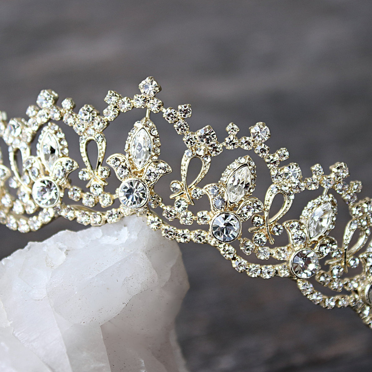 Wedding Tiara Crystal Wedding Crown Bridal Tiara SERENA 