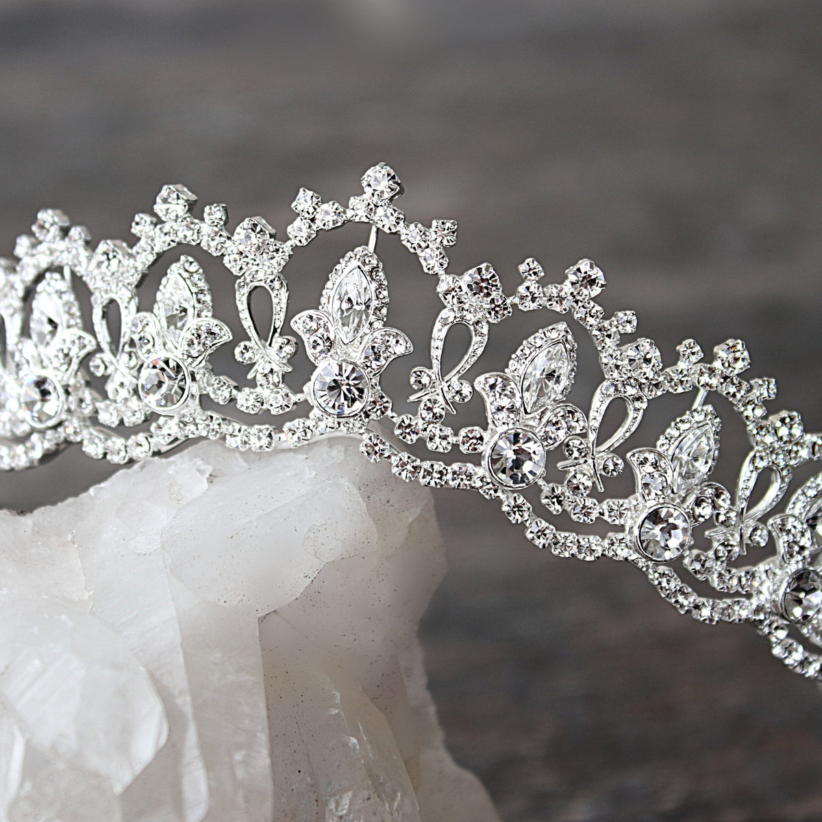 Brand new Swarovski crystal tiara Swarovski Crystal Bridal crown Tiara – Bella-Tiara main image 2