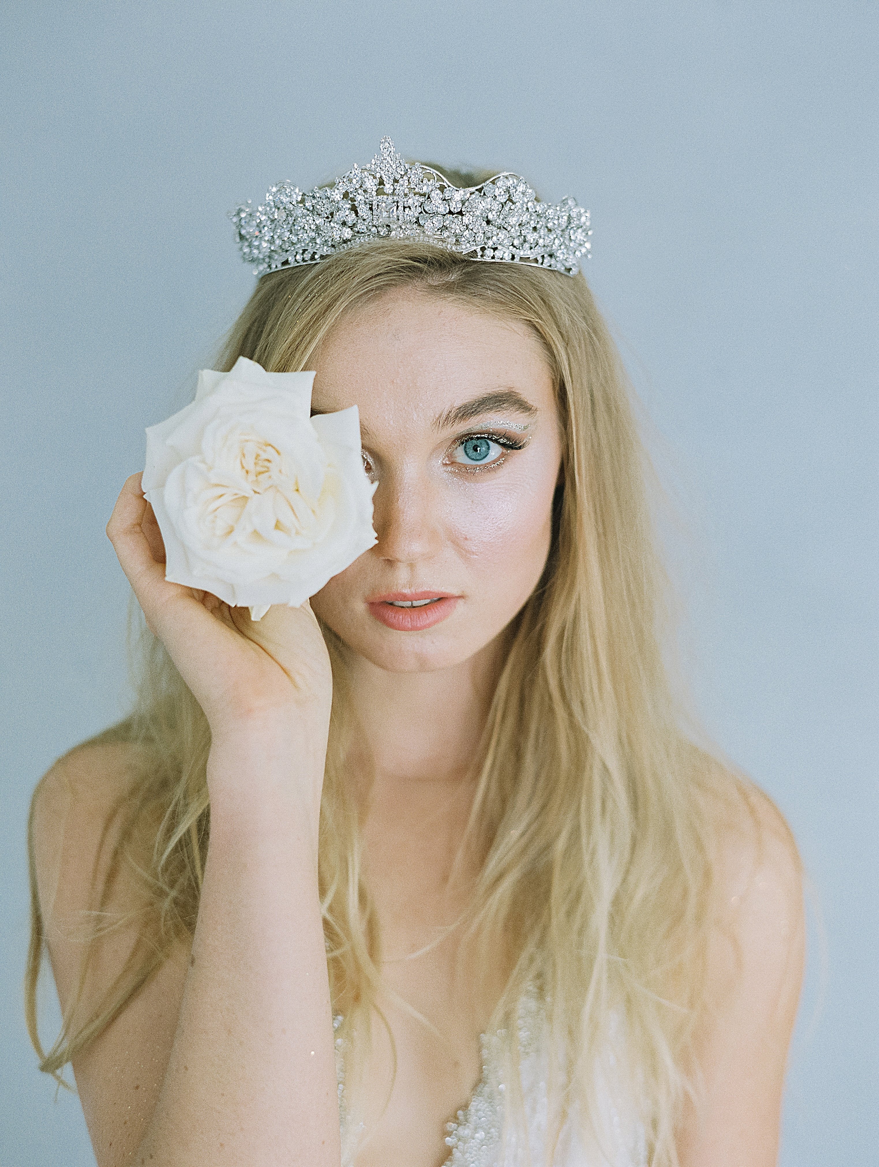 EDEN LUXE Bridal Tiara SHELLIE Gold Bridal Tiara