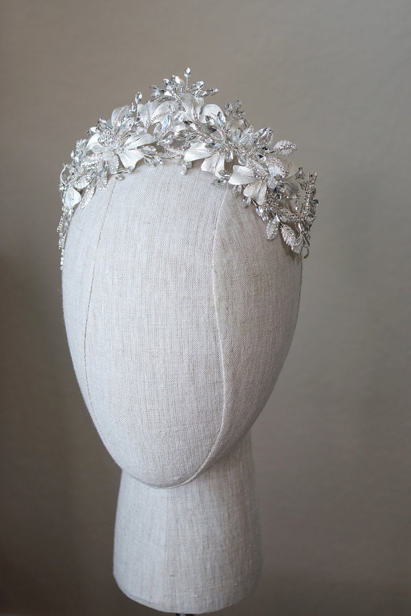 EDEN LUXE Bridal Tiara TEAGAN Crystal Headpiece Tiara