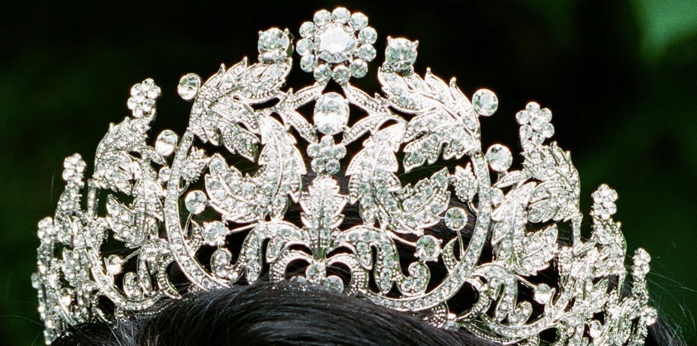 EDEN LUXE Bridal Tiaras Bespoke Sapphire CALISTA Swarovski Crystal Bridal Tiara