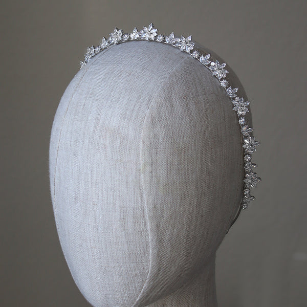 SAMANTHA Simulated Diamond Headband Tiara