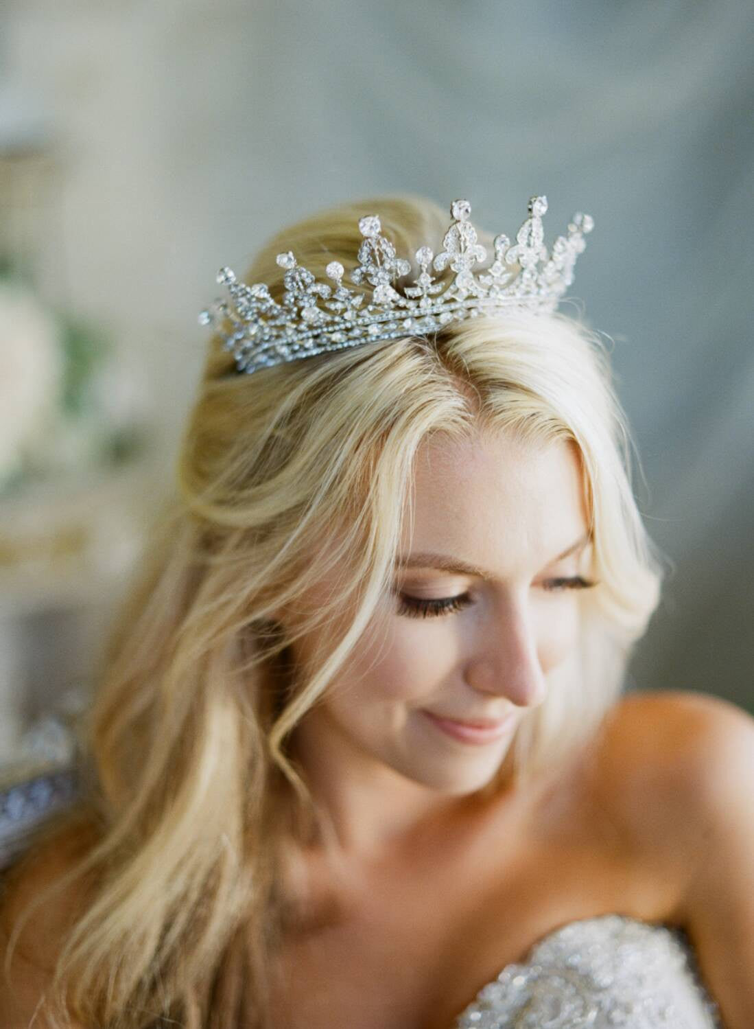 Silver Bridal Tiara Silver Bridal Tiara 