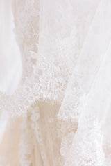 EDEN LUXE Bridal Veils PIPPA Lace Cathedral Drop Veil