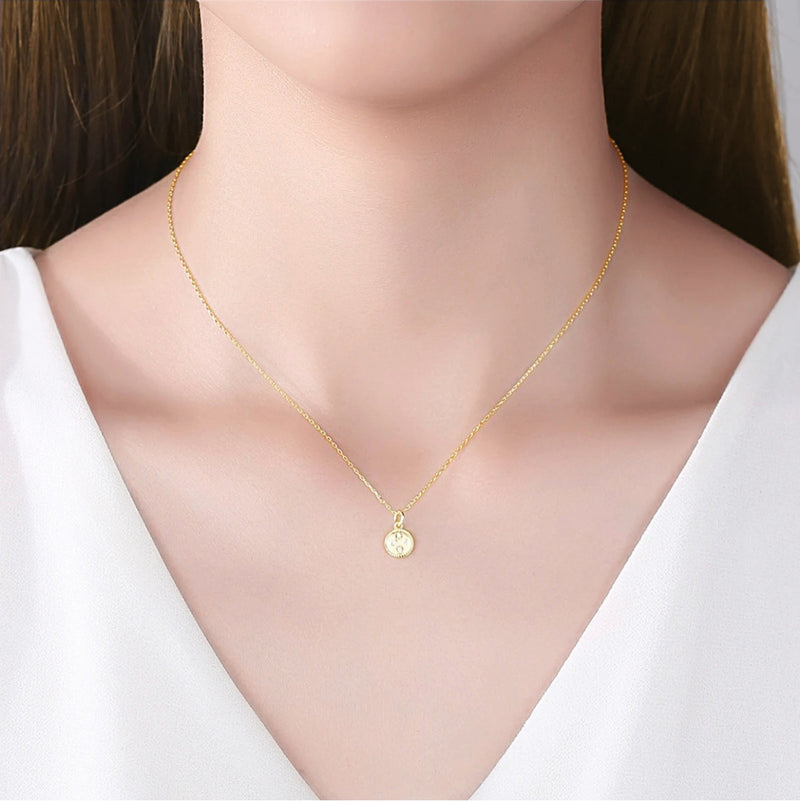 Gold Necklace COMPASS Necklace | EDEN LUXE Bridal